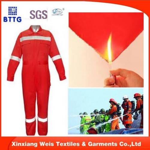 Nfpa70e 100% cotton fire retardant